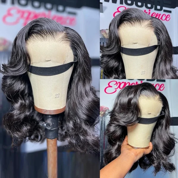 13x4 Body Wave Lace Front Wig Human Hair PrePlucked Brazilian Human Hair Lace Frontal Wigs For Women 4x4 Lace Closure Wig