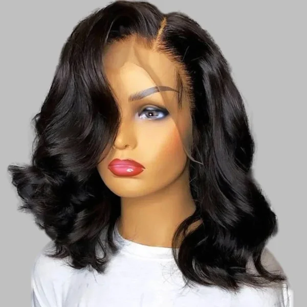 13x4 Body Wave Lace Front Wig Human Hair PrePlucked Brazilian Human Hair Lace Frontal Wigs For Women 4x4 Lace Closure Wig
