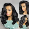 13x4 Body Wave Lace Front Wig Human Hair PrePlucked Brazilian Human Hair Lace Frontal Wigs For Women 4x4 Lace Closure Wig