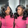 13x4 Body Wave Lace Front Wig Human Hair PrePlucked Brazilian Human Hair Lace Frontal Wigs For Women 4x4 Lace Closure Wig