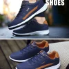 Men's Sneakers For All Season Plus Size 38-47 Casual Shoes For Men Lace Up Lightweight and Soft