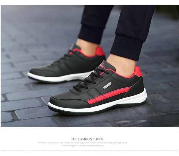 Men's Sneakers For All Season Plus Size 38-47 Casual Shoes For Men Lace Up Lightweight and Soft